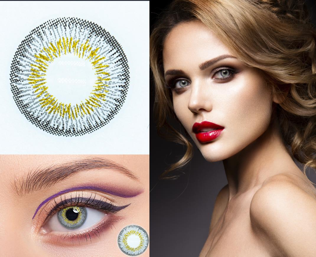 10PCS/Box Daily Contact Lenses for Eyes Color