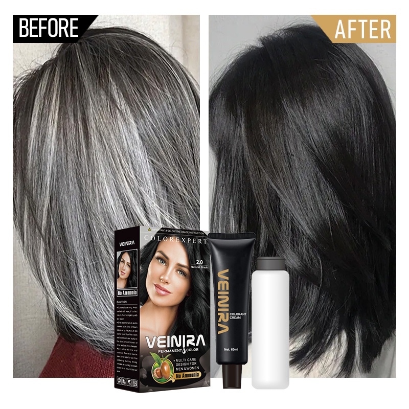 No Ammonia Hair Color Cream Hair Dye Wholesale OEM Private Label China Factory Tintes Para EL Cabello