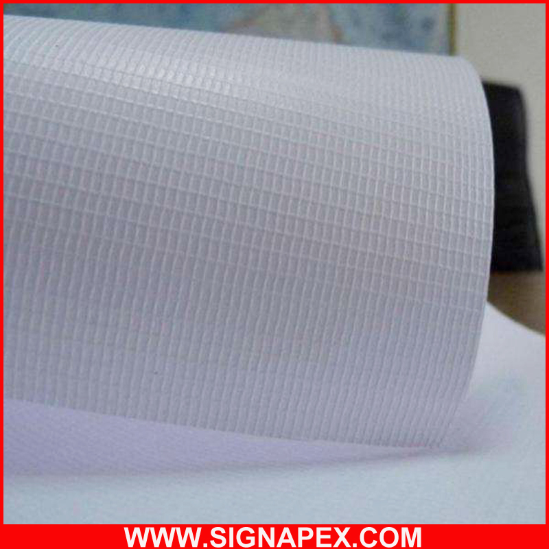 PVC Flex Material, Coated Vinyl Frontlit for Solvent Printing