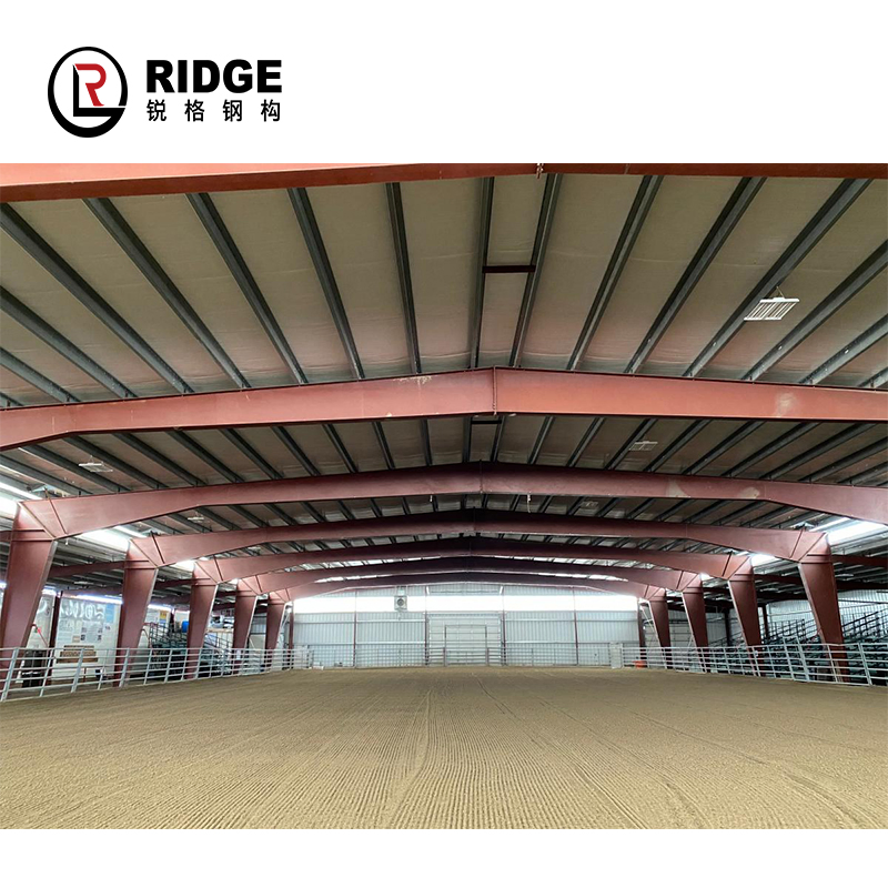 Eco-Friendly Economic Prefab Modular Steel Frame Store Shop Mall Hall Prefabricated Building
