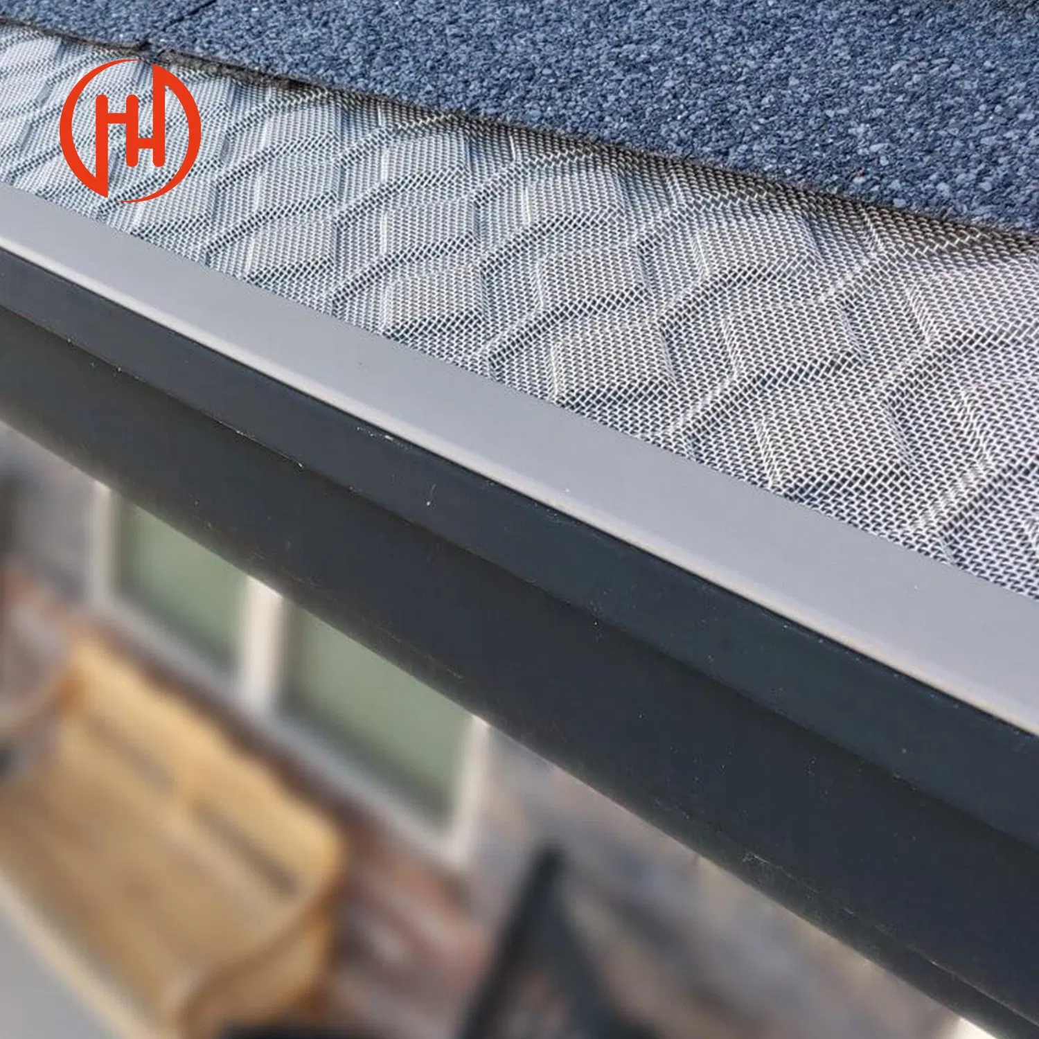 China Top Sale Roofing Material Aluminum Roof Water Drainage System Villa House Top Using Aluminum Rain Gutter System