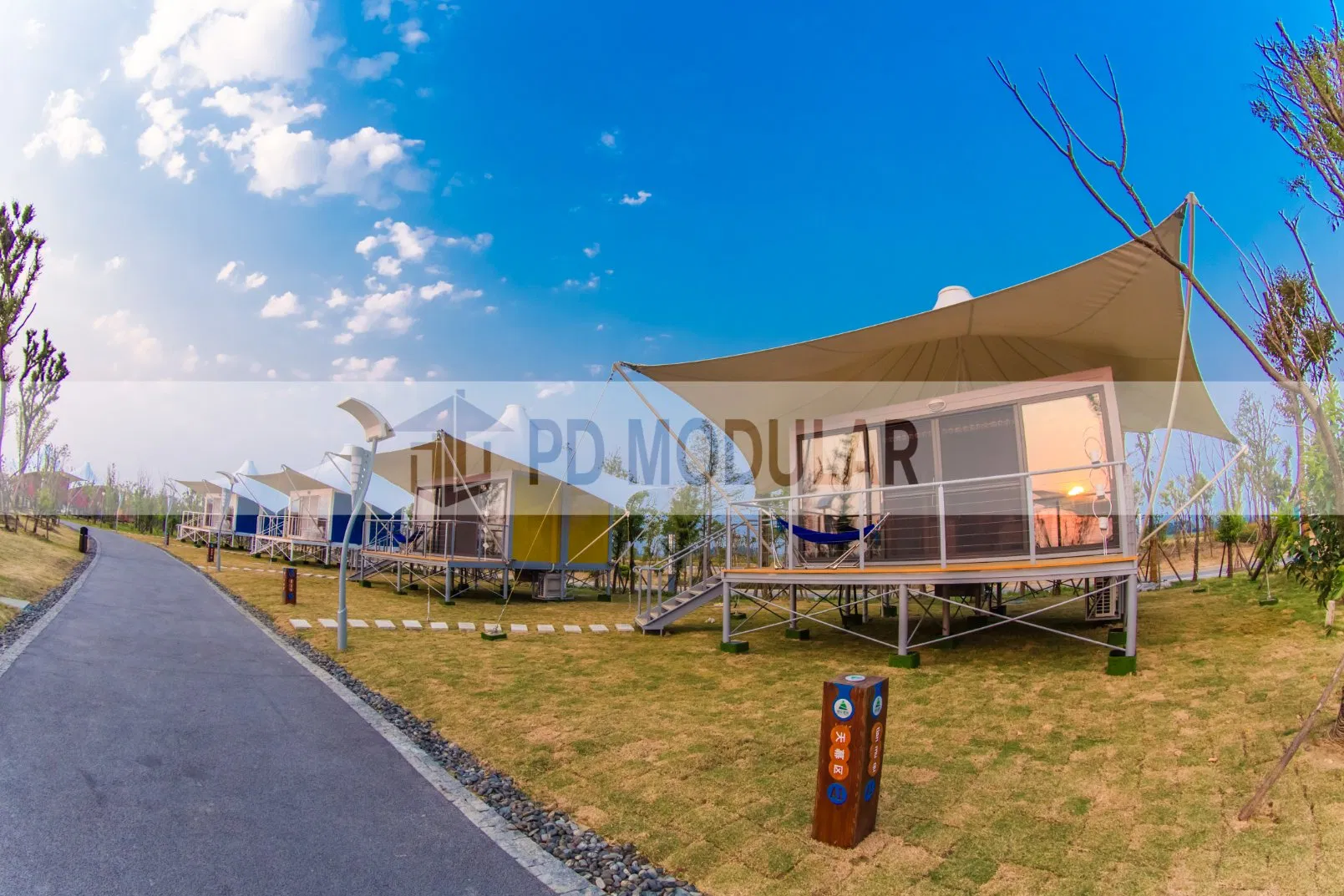 Luxury Fully Furnished Container Mobile Homes Prefab Hotel for Sale
