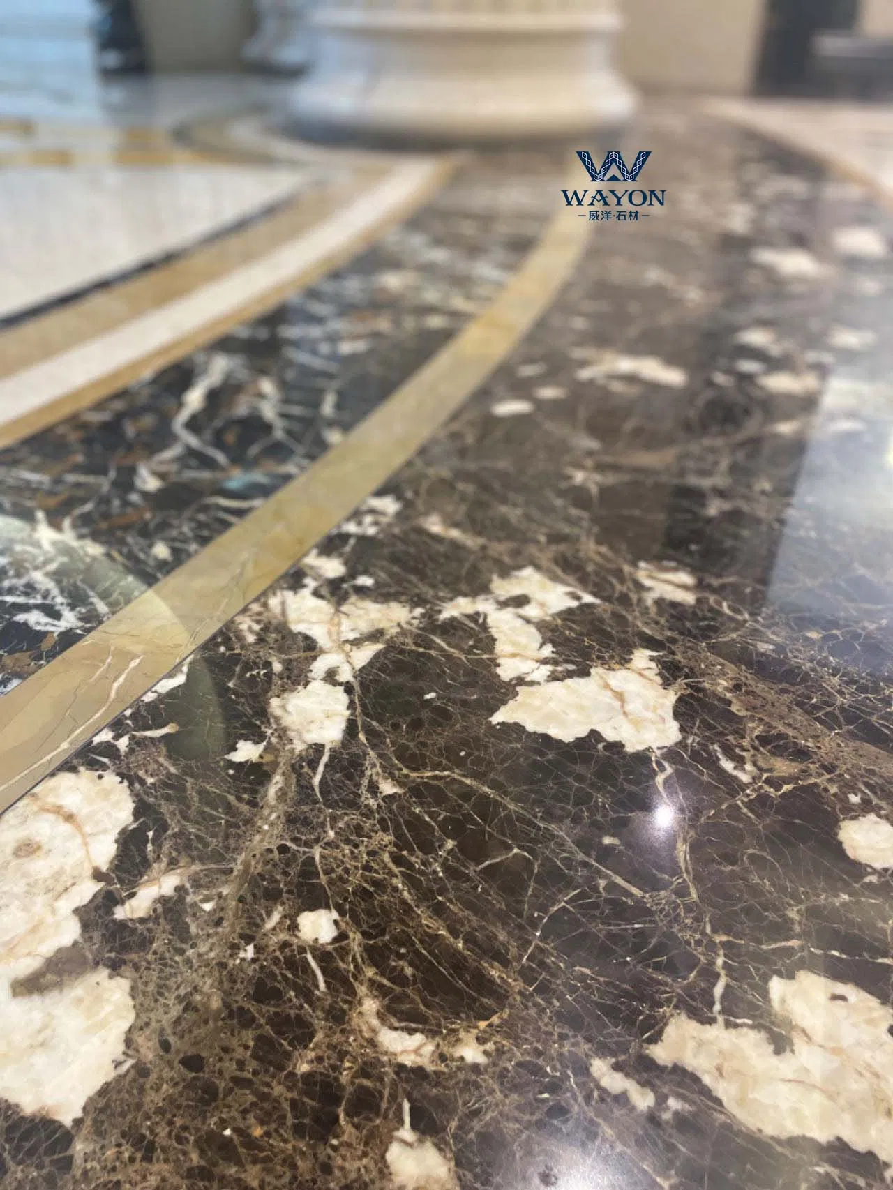 Marble Engineering Hot Selling Series Dark Emperador /Tundra Gray/ Emperador Light /Nobel Grey /Applicable to Flooring Wall Countertop Vanity Top