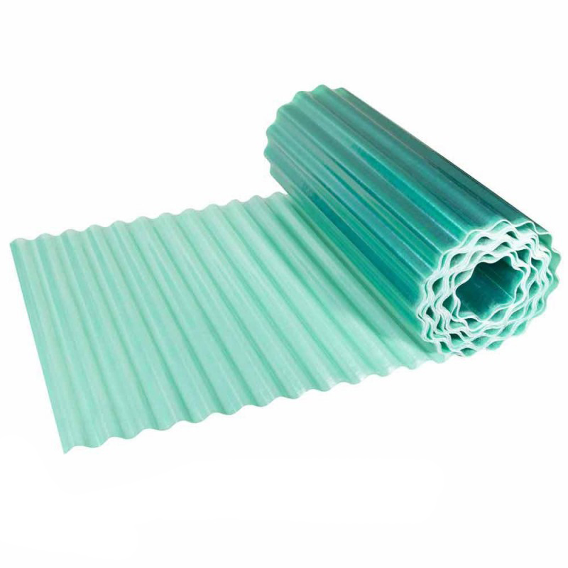 Colorful FRP Fiberglass Roof Tile Reinforced Plastic Translucent Corrugated Sunlight Roofing Sheet