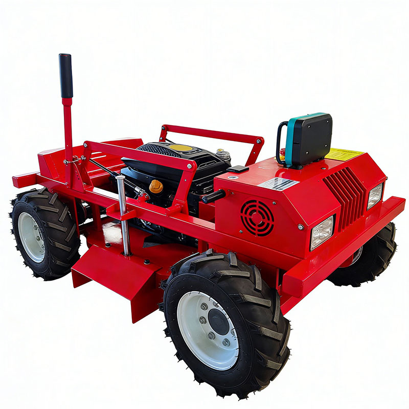 Industrial 4-Stroke Gasoline-Powered Four-Wheel Self-Propelled Lawn Mower with Grass Box