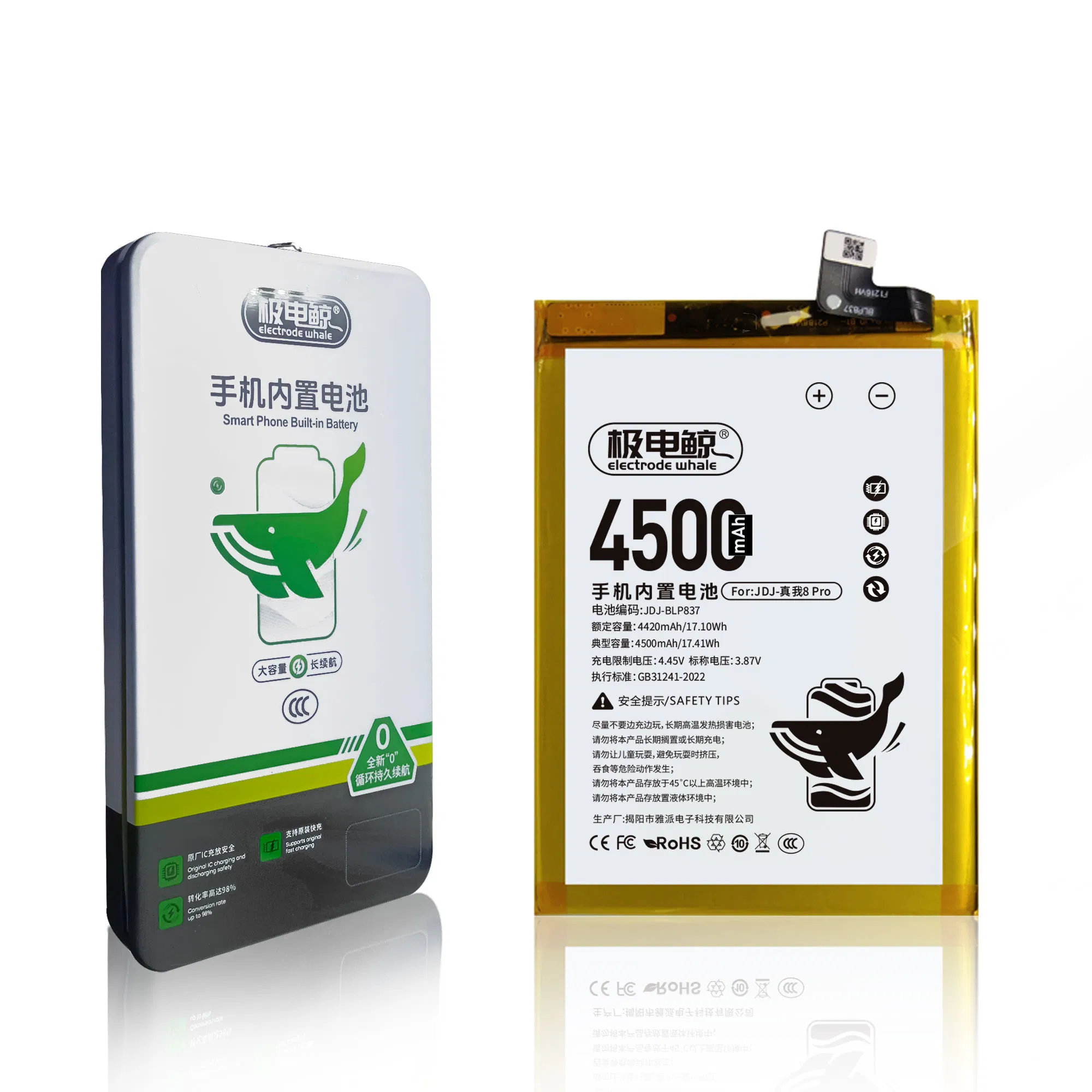 Аккумулятор для Oppo Reno 5 PRO+ (BLP825) 4500mAh