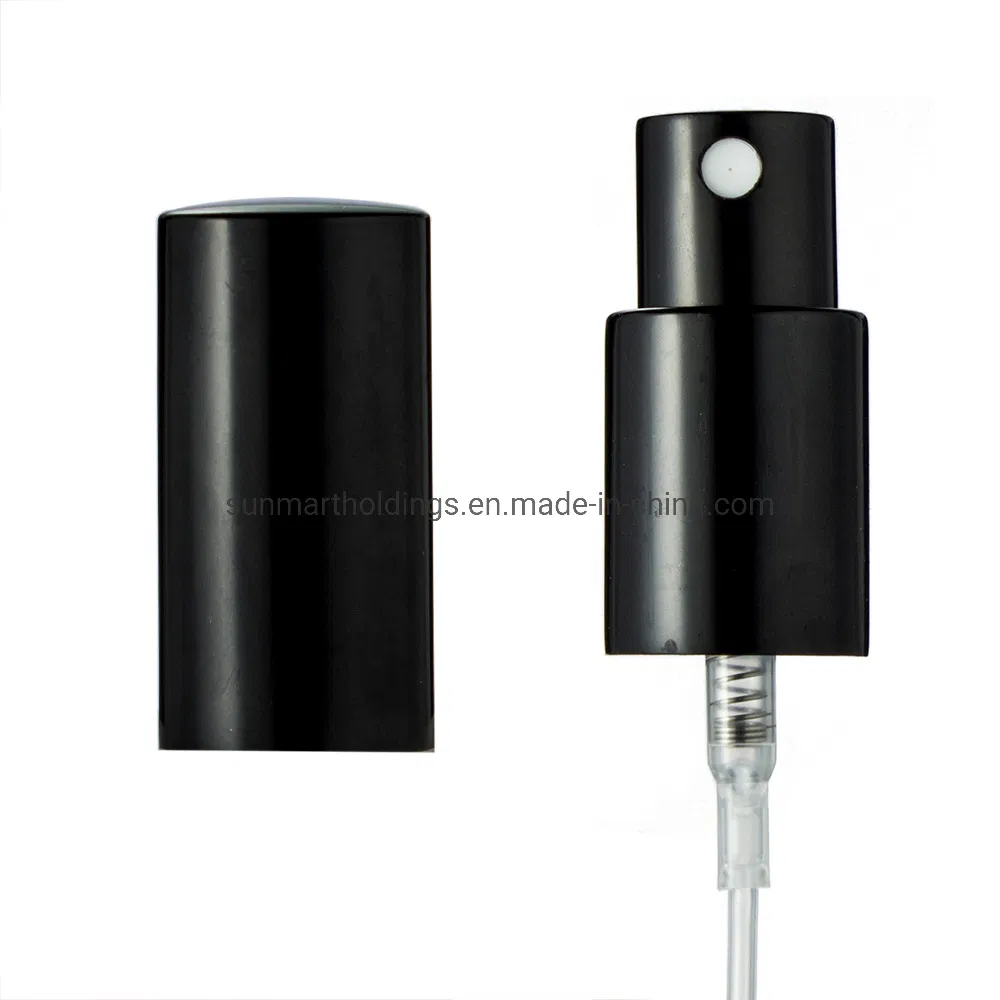 18/415 All Aluminium Shiny Black Fine Mist Spray Pump