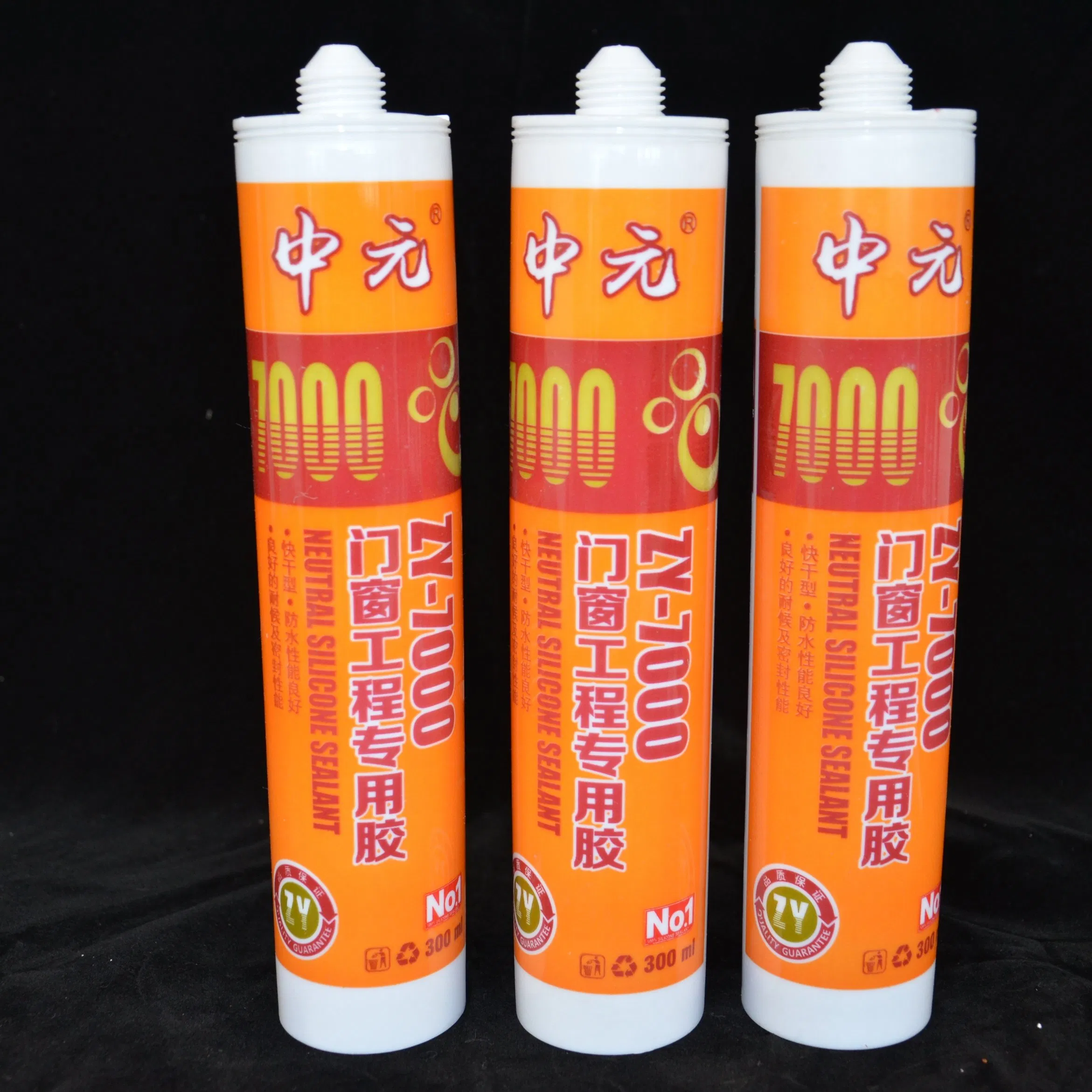 Antibacterial Fast Drying Silicone Sealant for Home and Office Use