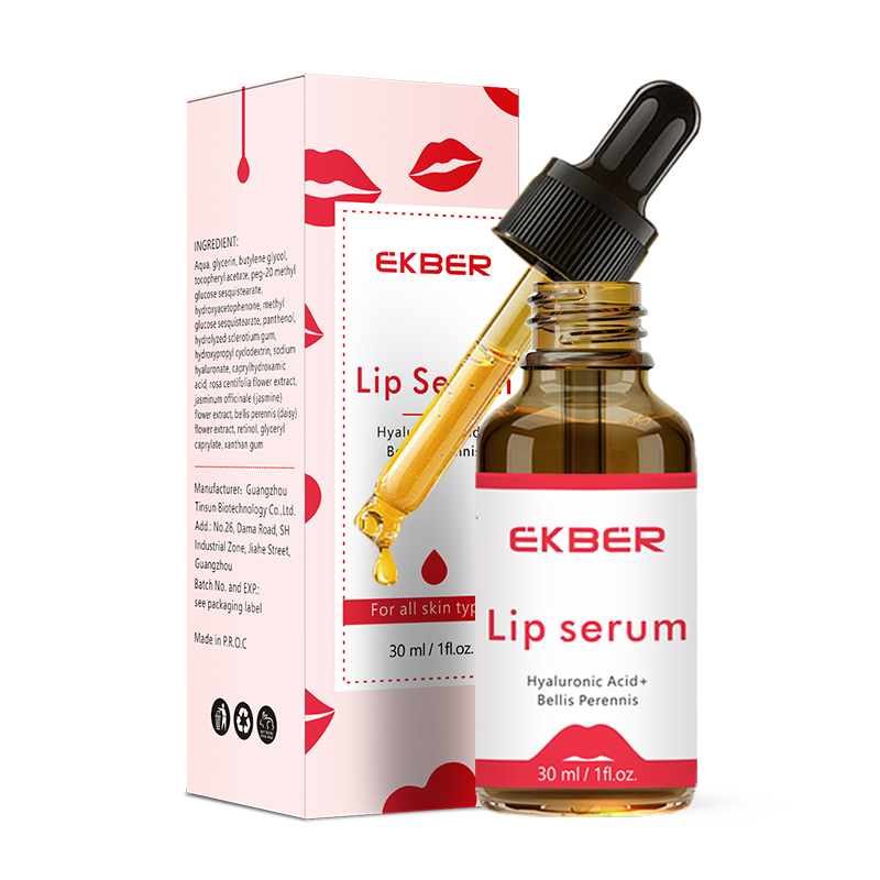 30ml Multifunctional 7 Days Natural Hyaluronic Acid Lip Plumping Lightening Serum Lip Oil Vegan