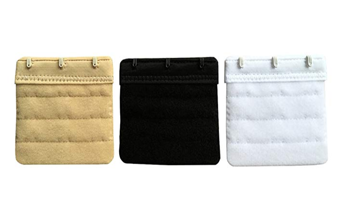 Крючки для бюстгальтера нейлоновые удлинитель 3-4 ряда