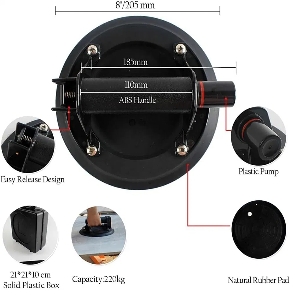 Tile Suction Cup for Tile Walls with BMC Package