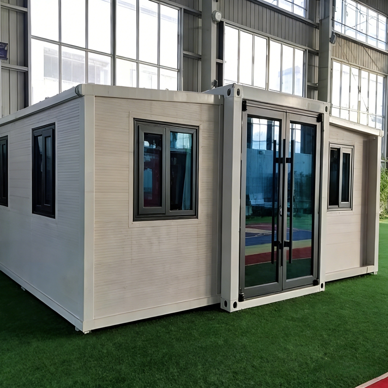 Fully Functional Prefab Mobile Container Home with Toilet Kitchen Dining Platform for Vacation