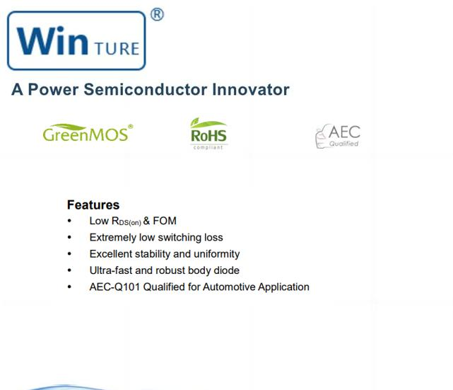 MOSFET-транзистор OSG65R099HSZAF TO247, 650В