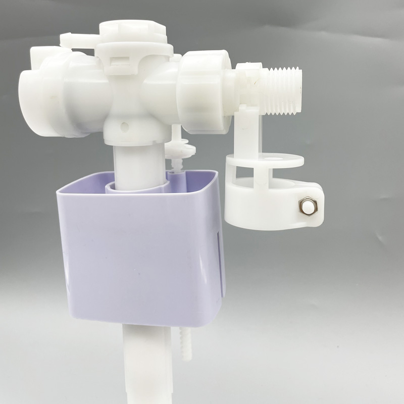 2 in 1 Toilet Tank Fitting Back Filling Side Inlet Toilet Fill Valve