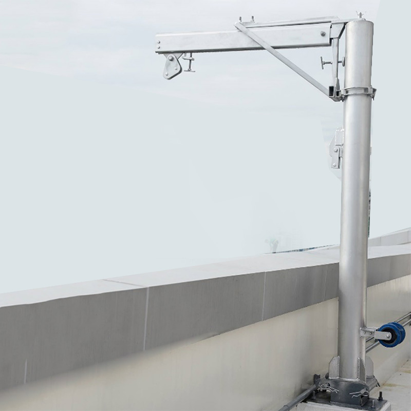 Bmu Gondola Davit System Facade Cleaning System