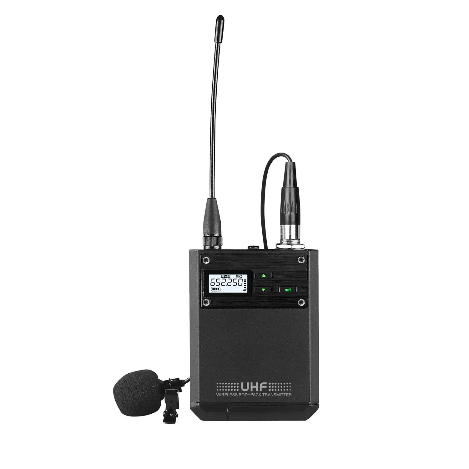 500MHz OEM UHF True Diversity Dual-Channel Wireless Microphone
