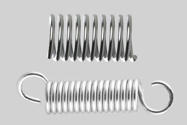 Customized Extension Spring Iron Carbon Steel Stainless Steel Spiral Coil Springs