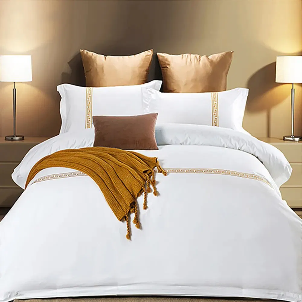 Nantong Luxurious Satin Stripe Hotel Linen Set