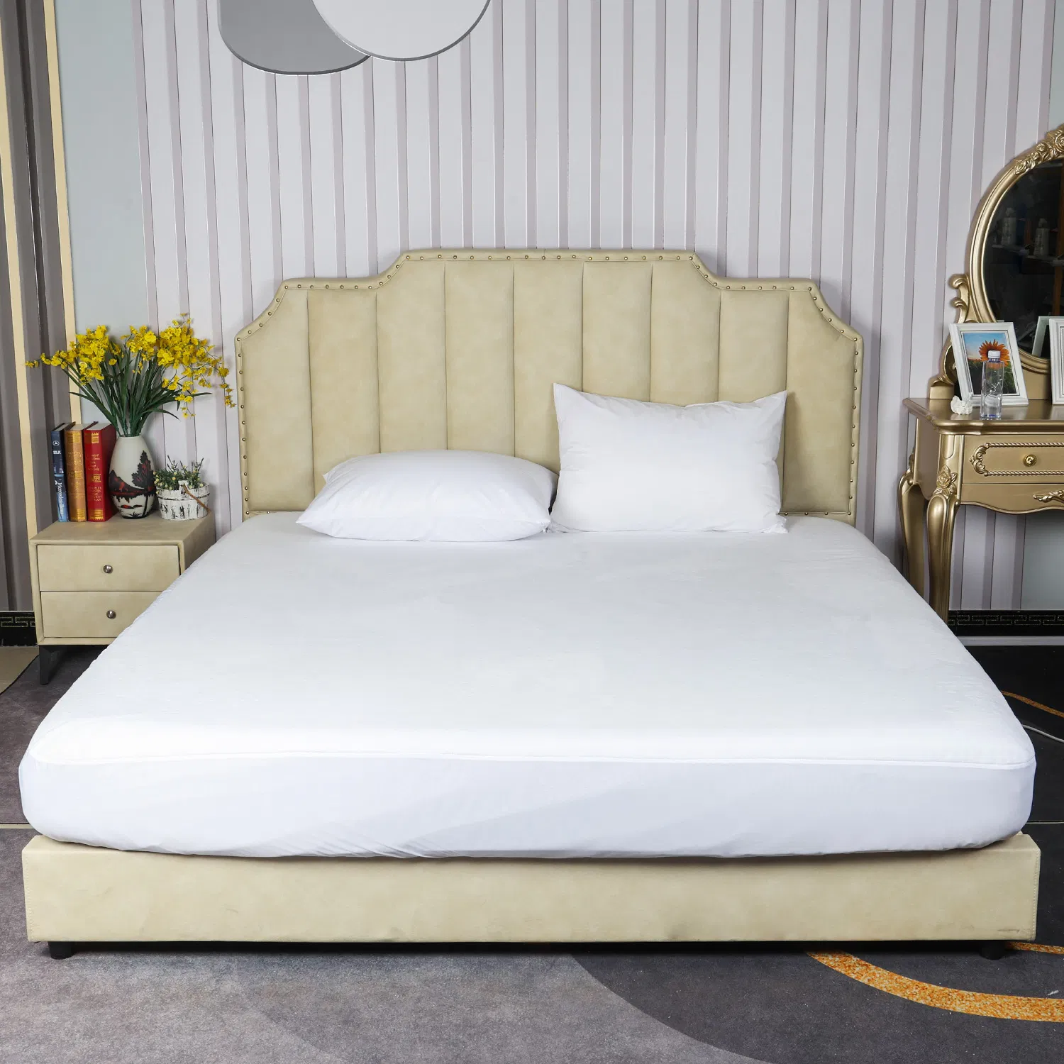 Factory China Super Soft Warm Coral Fleece Mattress Cover Mattress Protector Washable Breathable