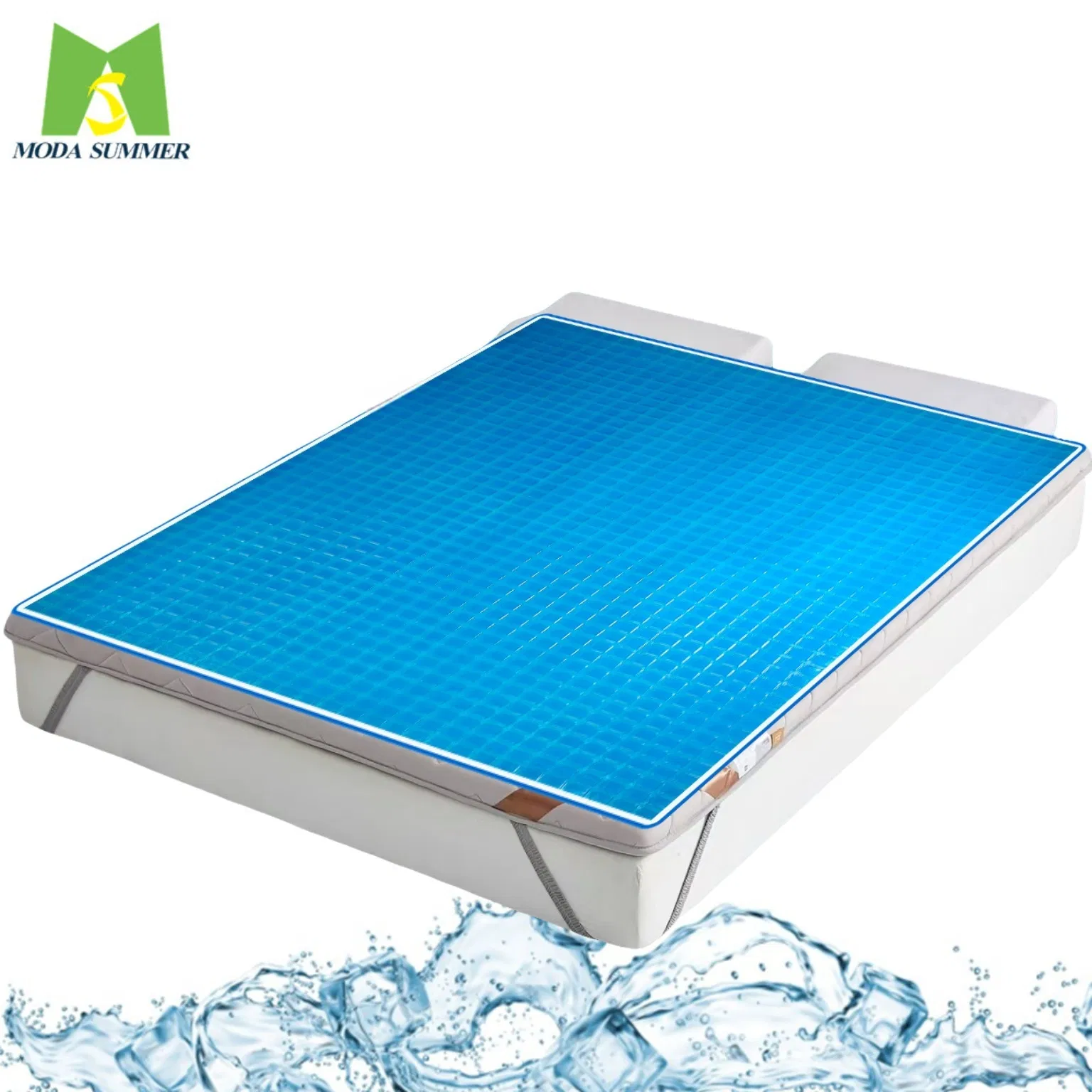 China Factory Cool Care Technologies Cooling Pad Bed Pressure Activated Gel Mattress Cooling Pad Provides Instant Cool Relief