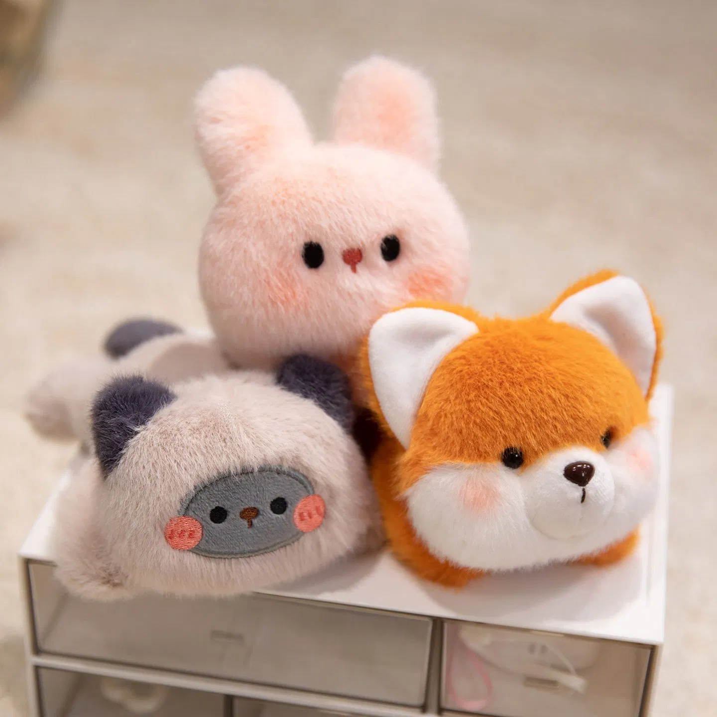 Customized Stuffed Animals Toys Plush Fridge Magnet Dolls