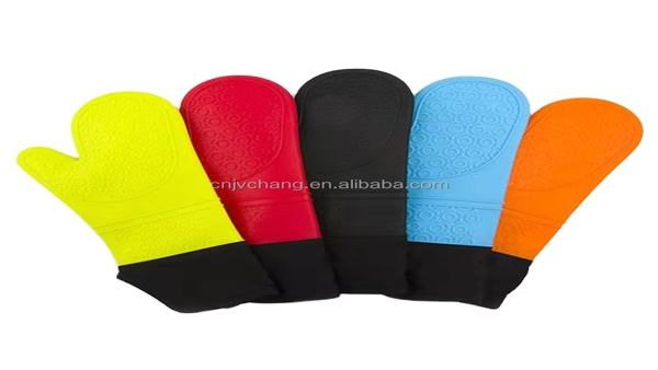 Premium Heat Resistant Silicone Oven Mitts for Safe Cooking