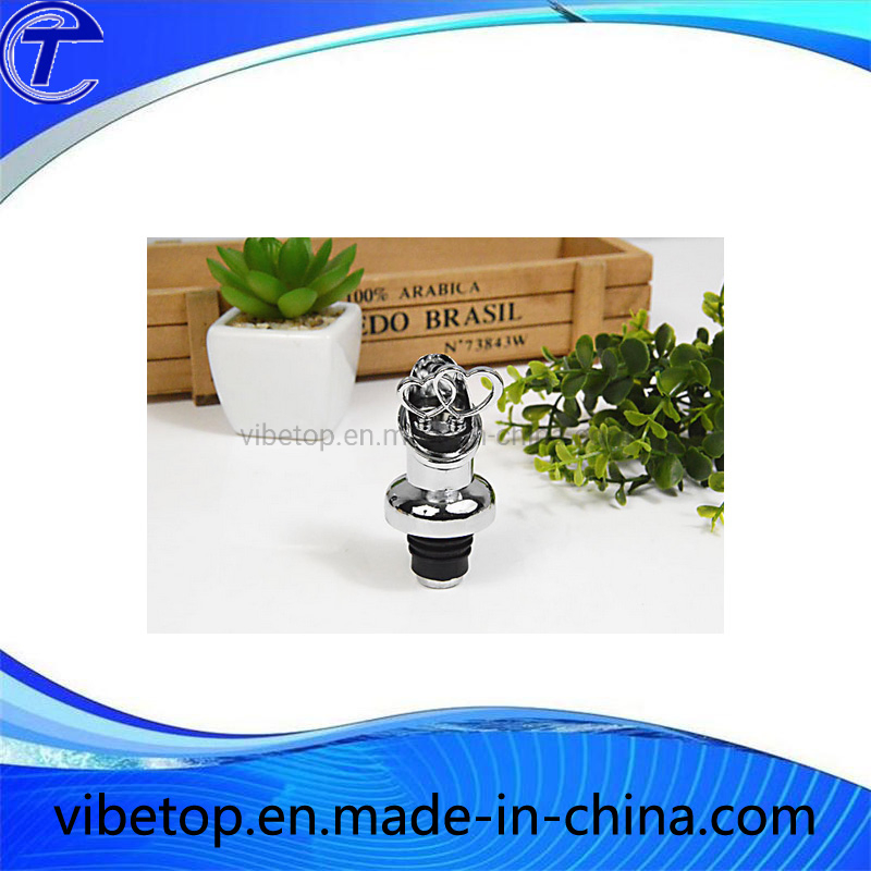 Unique Design Metal Wine Bottle Stopper Vbt-K065