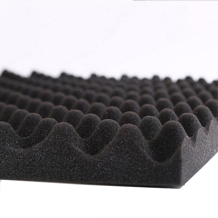 China Factory Wedges or Pyramid Soundproof PU Acoustic Foam Panels