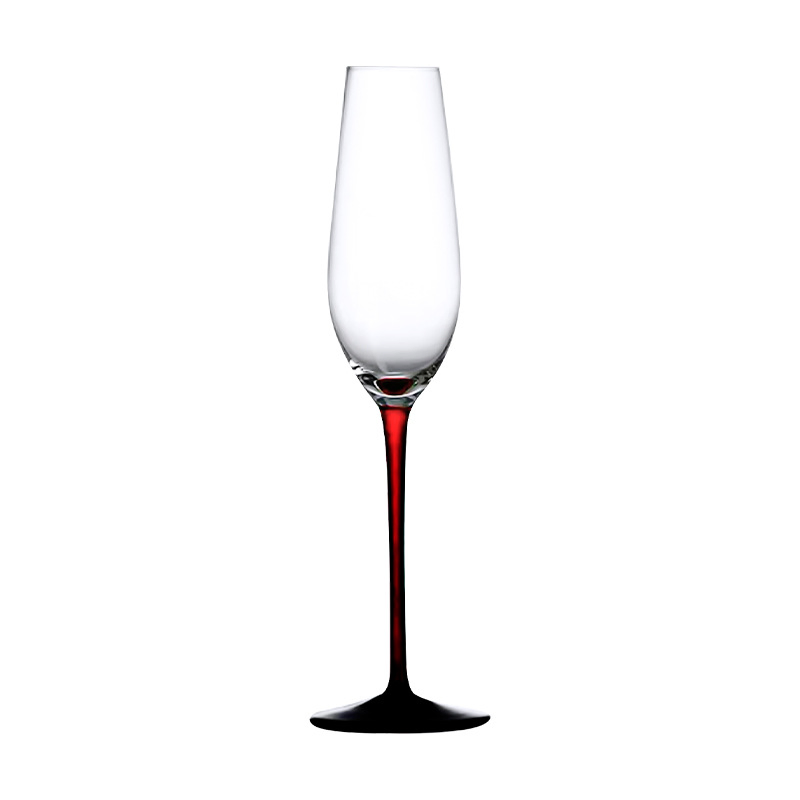 Best Sale Red Rod Home High-End Creative Crystal Glass Red Wine High Footed Glass