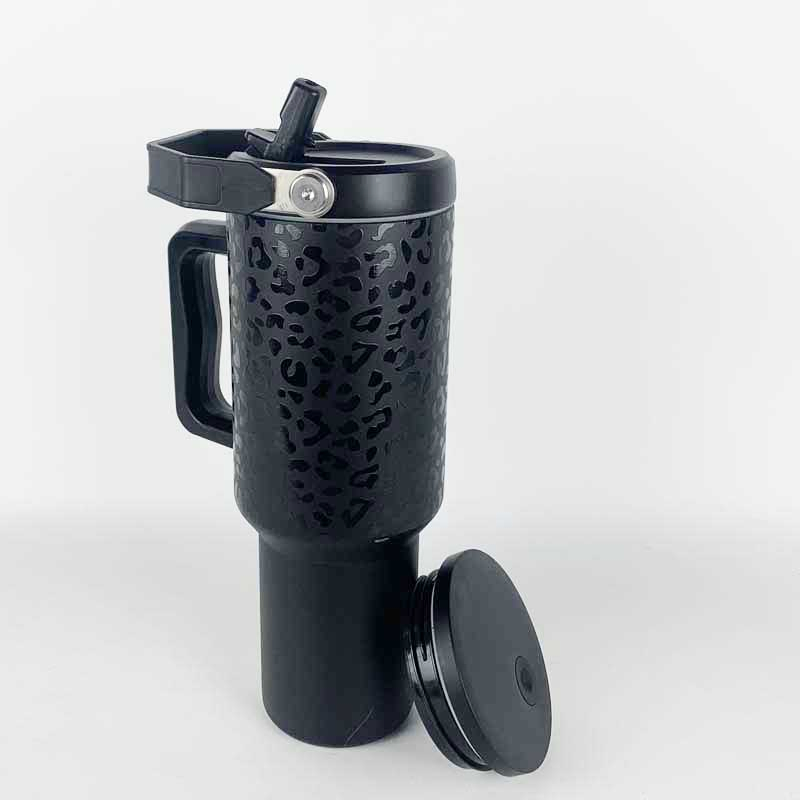 Large Capacity 40oz Outdoor Camping Double Wall Mug Stainless Steel Insulated Tumbler