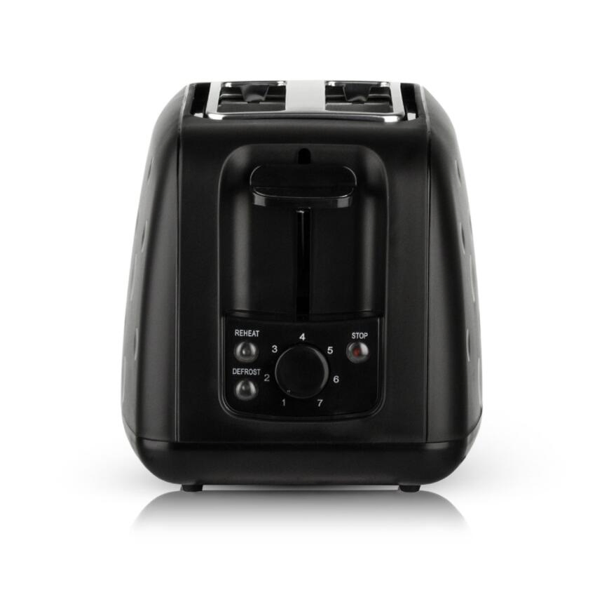 New Design Home Reheat Defrost Function 2 Slice Pop-up Automatic Toaster