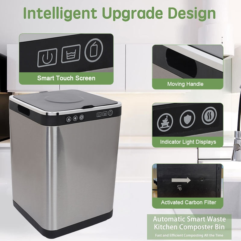 4.5L Kitchen Composter: Efficient Waste Disposal for Eco-Conscious Homes