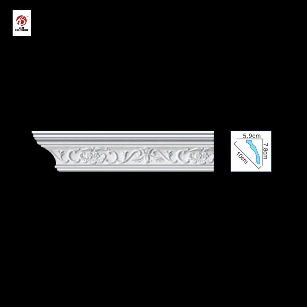 China Manufacturer PU Foam Cornice PU Moulding for Decoration
