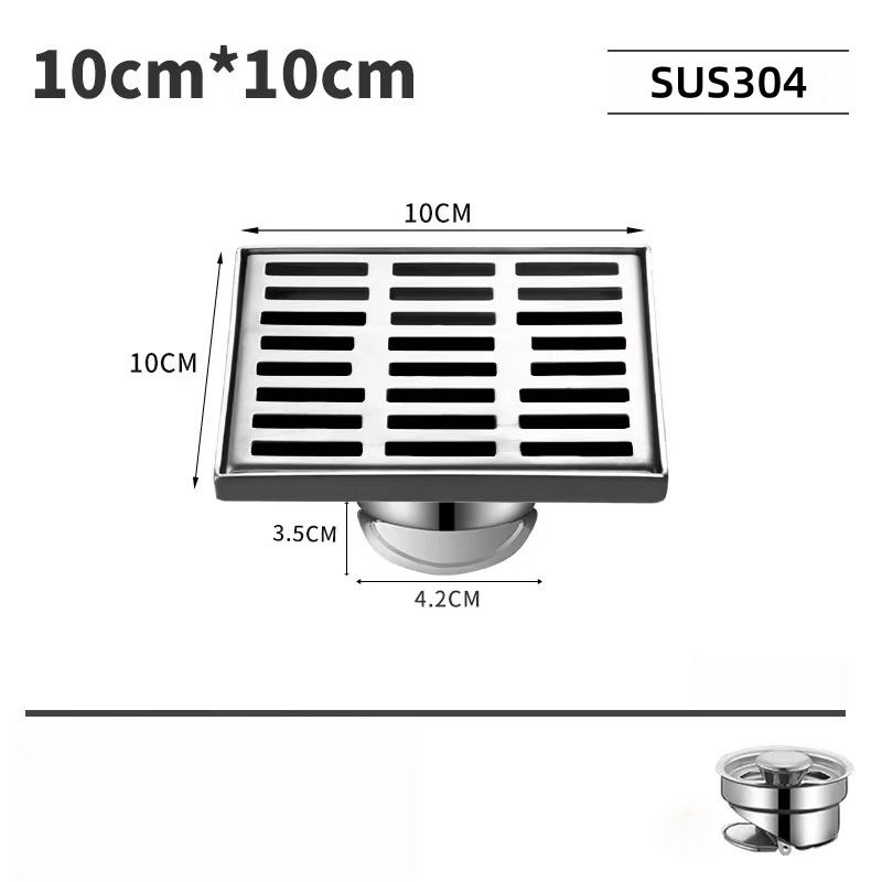 Дренажный трап для улицы Heavy-Duty, 50x60 см