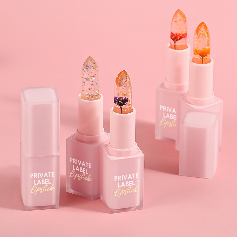 2024 New Color-Changing Flower Lipstick Vegan Makeup