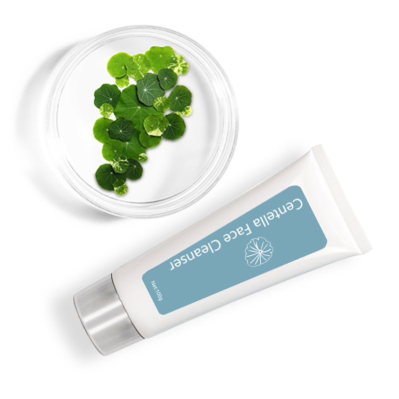 Private Label Organic Centella Face Cleanser Beauty Cleansing Deep Anti Acne Oil Blance Facial Wash