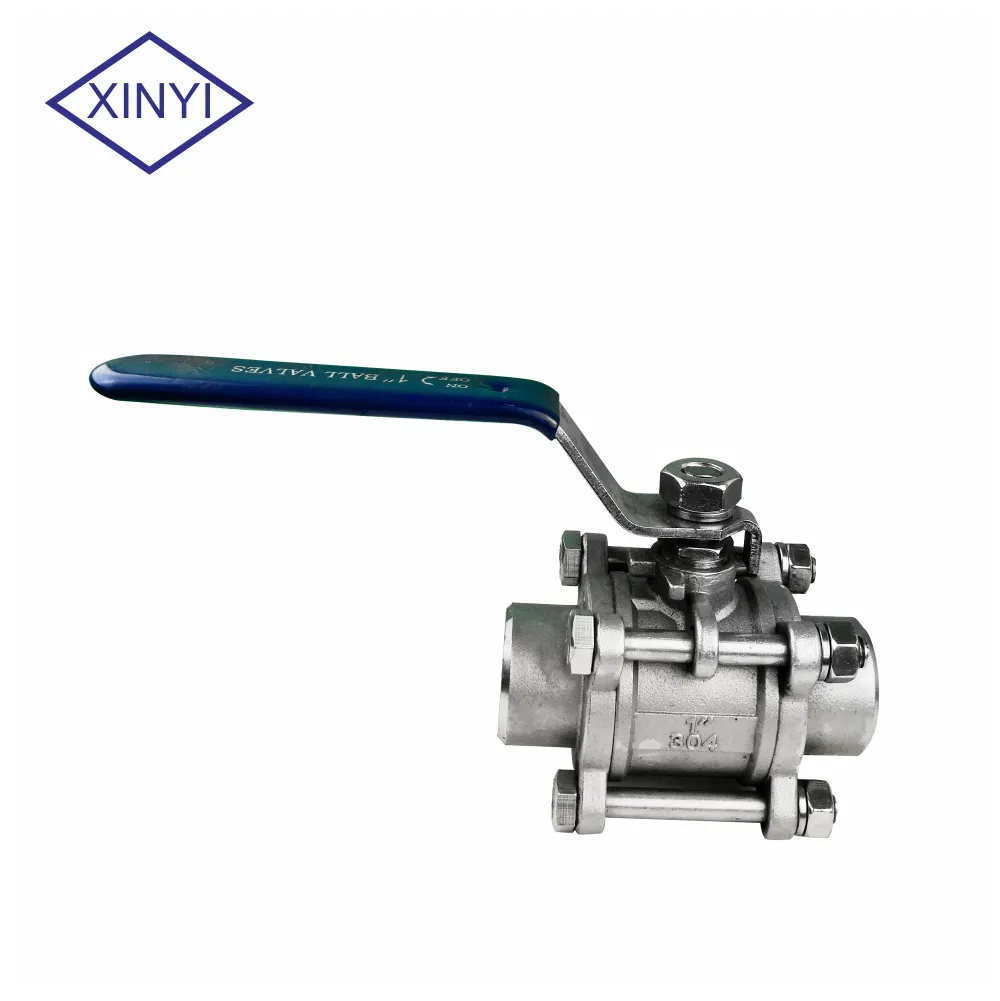 Ball Valve 1/8" 1/4" 3/8" 1/2" 3/4" 1" Inch Welded Stainless Steel 304 Pn16 High Temperature 2 Way Manual Ball Valve