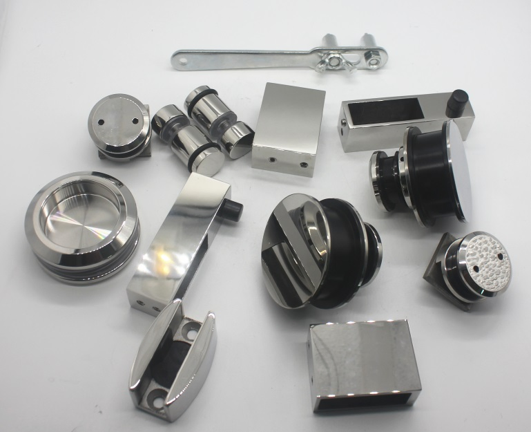 Bathroom or Office Roller System Easy Slide Door Wheel Set