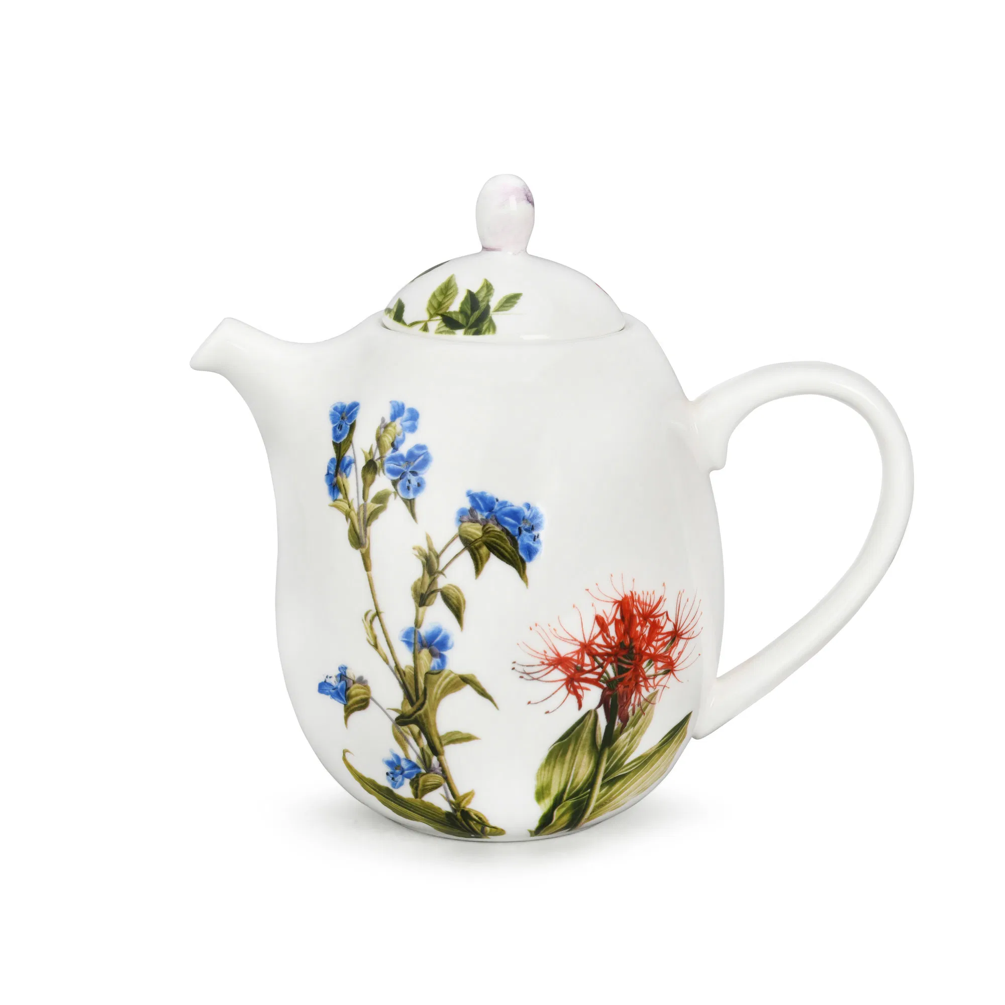 Good Price Porcelain Lavender Teapot Coffee Cup & Saucer Ceramic Tea Set