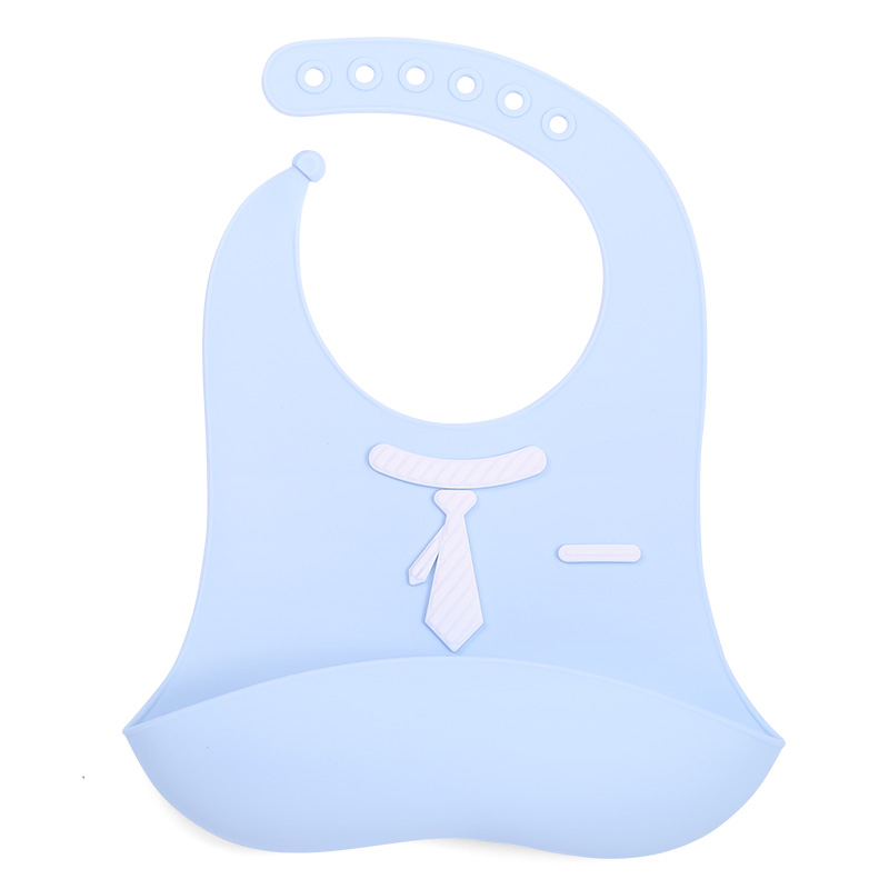 2023 Hot Selling BPA Free Adjustable Silicone Baby Feeding Bibs