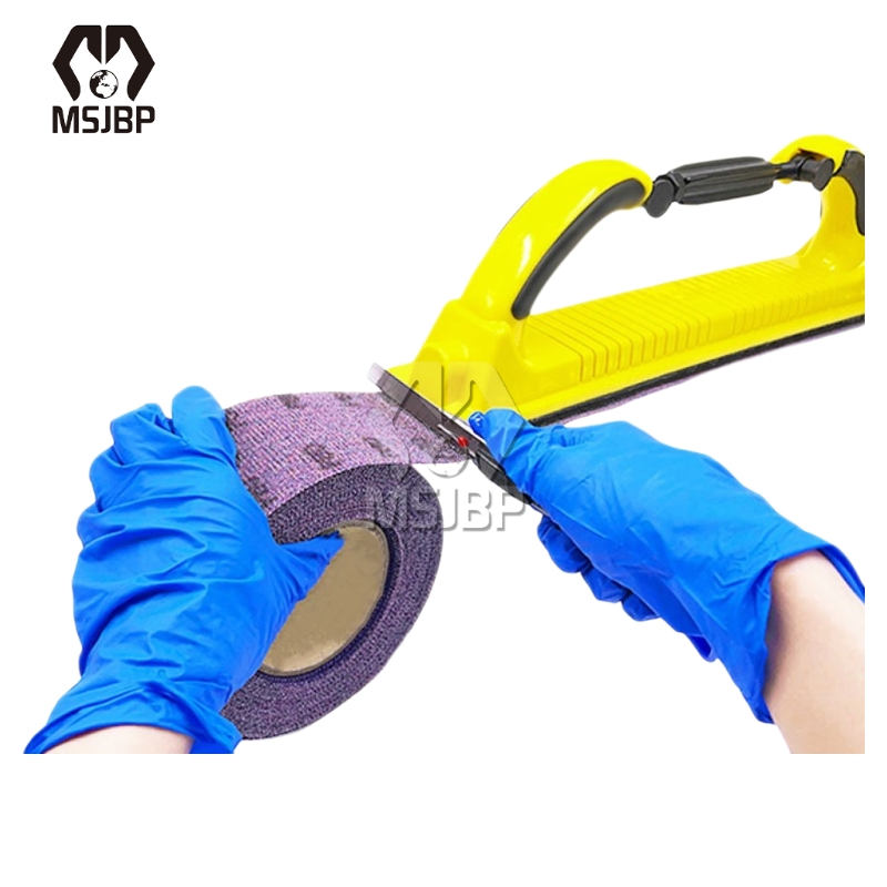 Фиолетовая керамическая абразивная сетка в рулоне