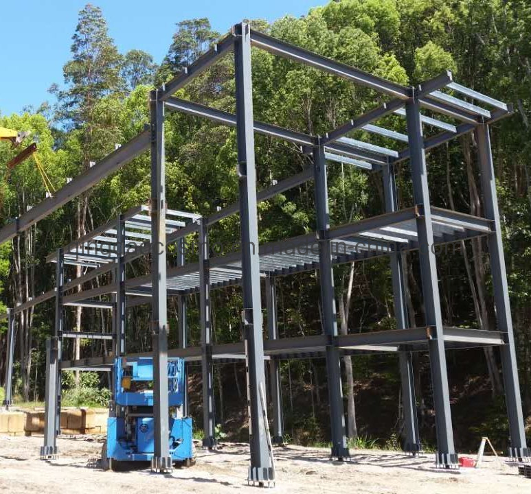Commercial Building Fabricated Steel Structure Construction Price/Warehouse Building Materials for Prefabricated Portal Building Shed Individual Use for Sale