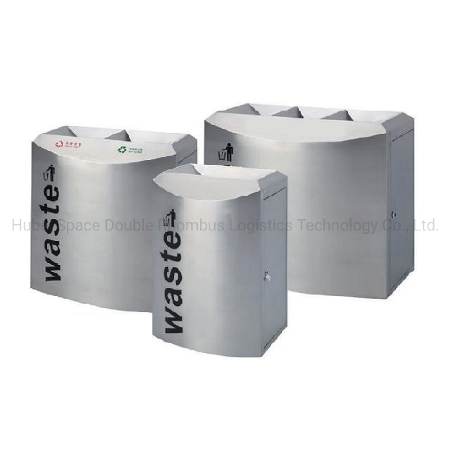 Сенсорная урна из нержавеющей стали для помещений