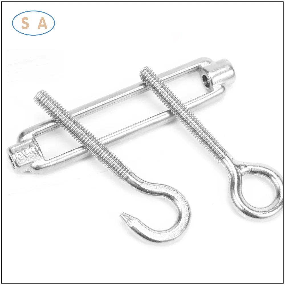 Hot Selling Us/JIS/Europeantype Stainless Steel 304/316 Rigging Hardware Turnbuckle