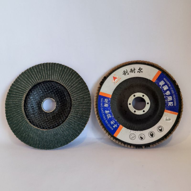 Лепестковый круг циркониевый 100х16мм для полировки стали