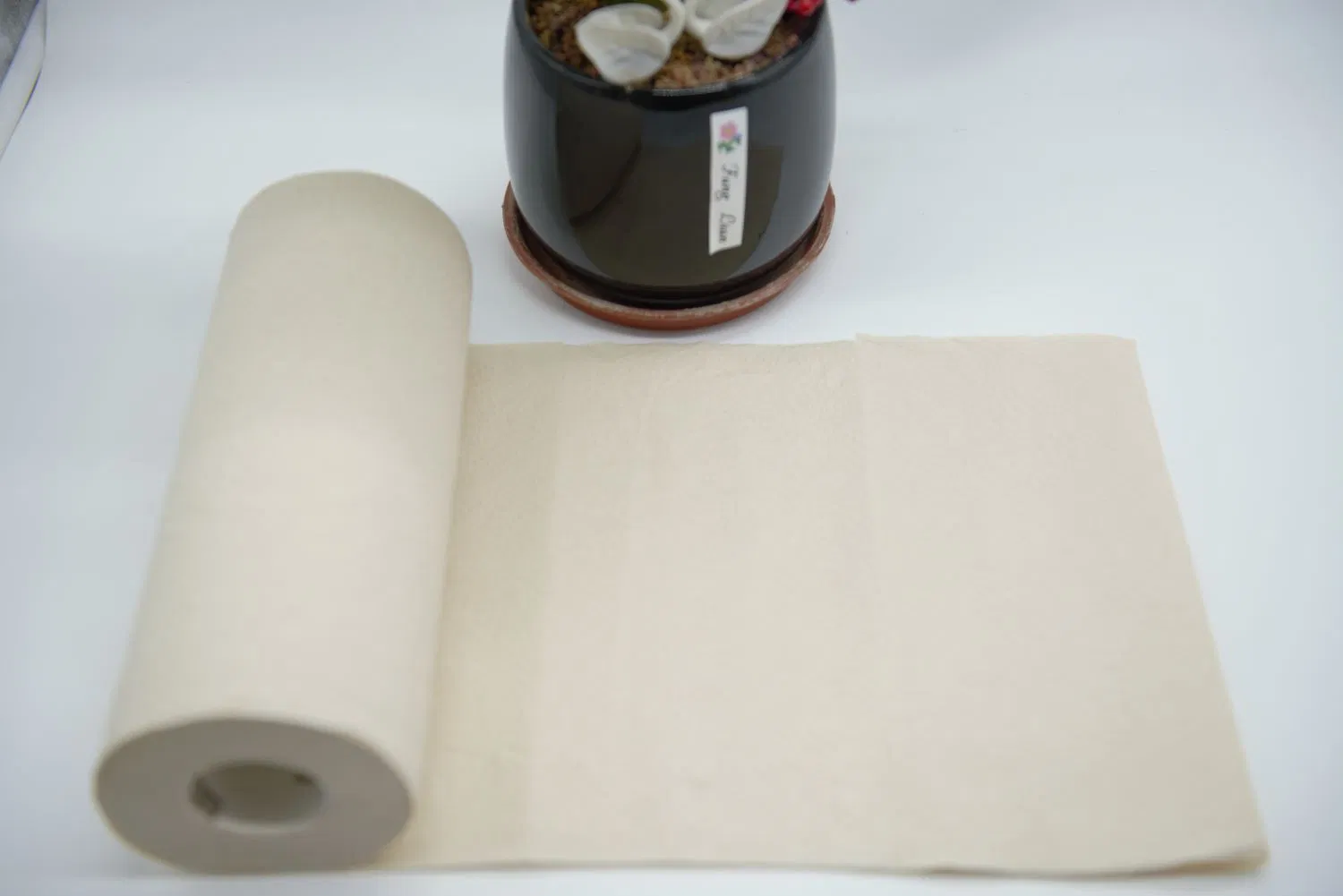Bamboo Pulp 2 Ply Kitchen Paper Strong Jumbo Roll
