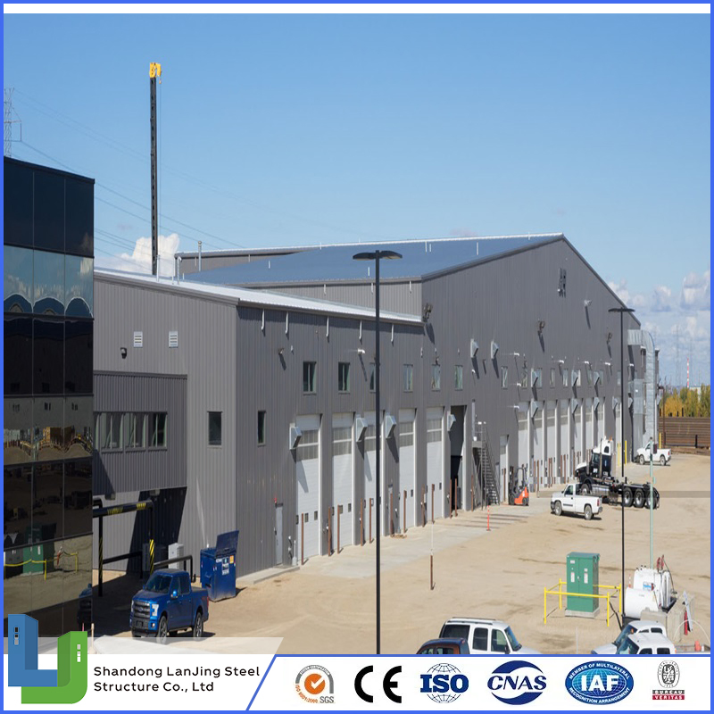 Well Designed Anti-Seismic Cheap Ready-Made Fabrication New Technology Steel Structure Workshop for Sale