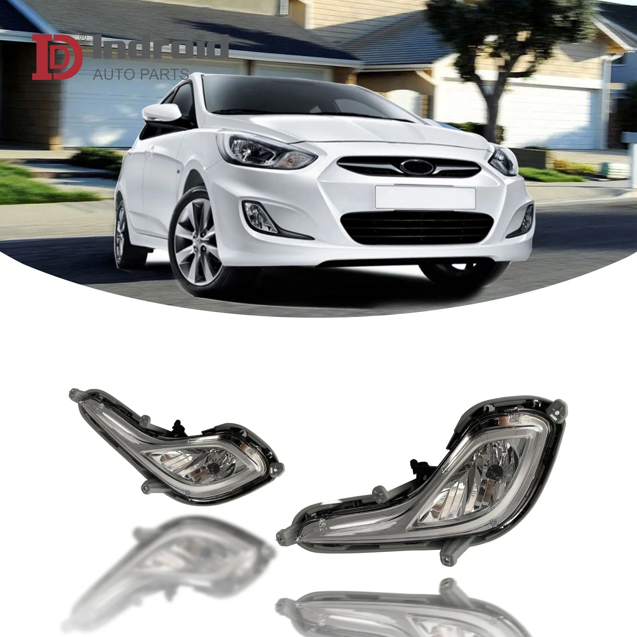 Противотуманные фары для Hyundai Accent 2011
