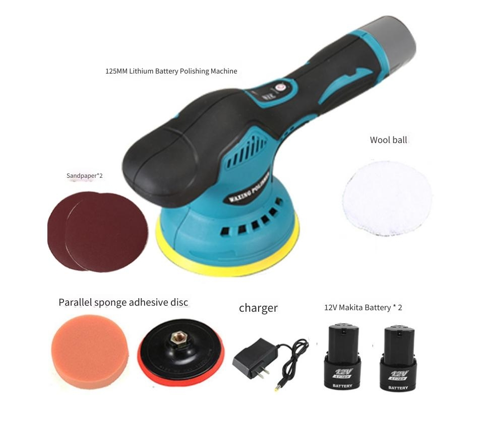 Portable Lithium Battery Polisher for Effortless Car Detailing Lijadoras De Banda
