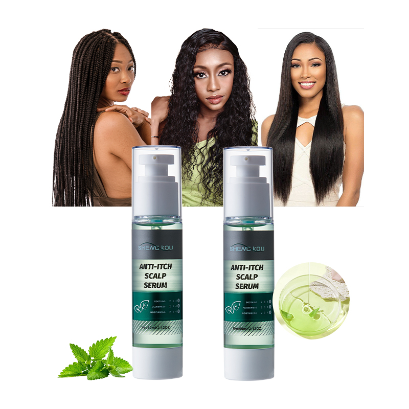 Custom Instant Scalp Soothing Serum Deep Care Shining Luster Moisturizing Anti-Itch Hair Serum